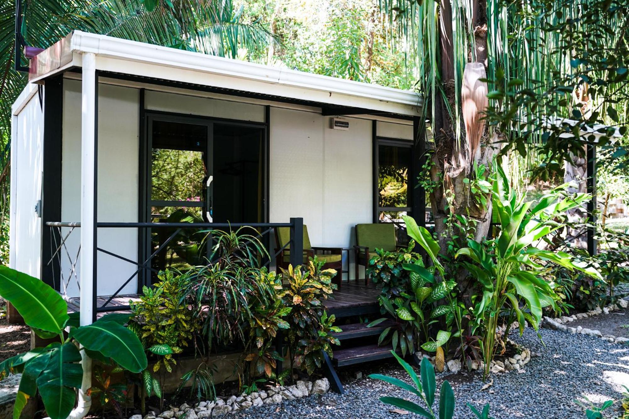 House In The Palm Forest Puerto Carrillo Exteriör bild