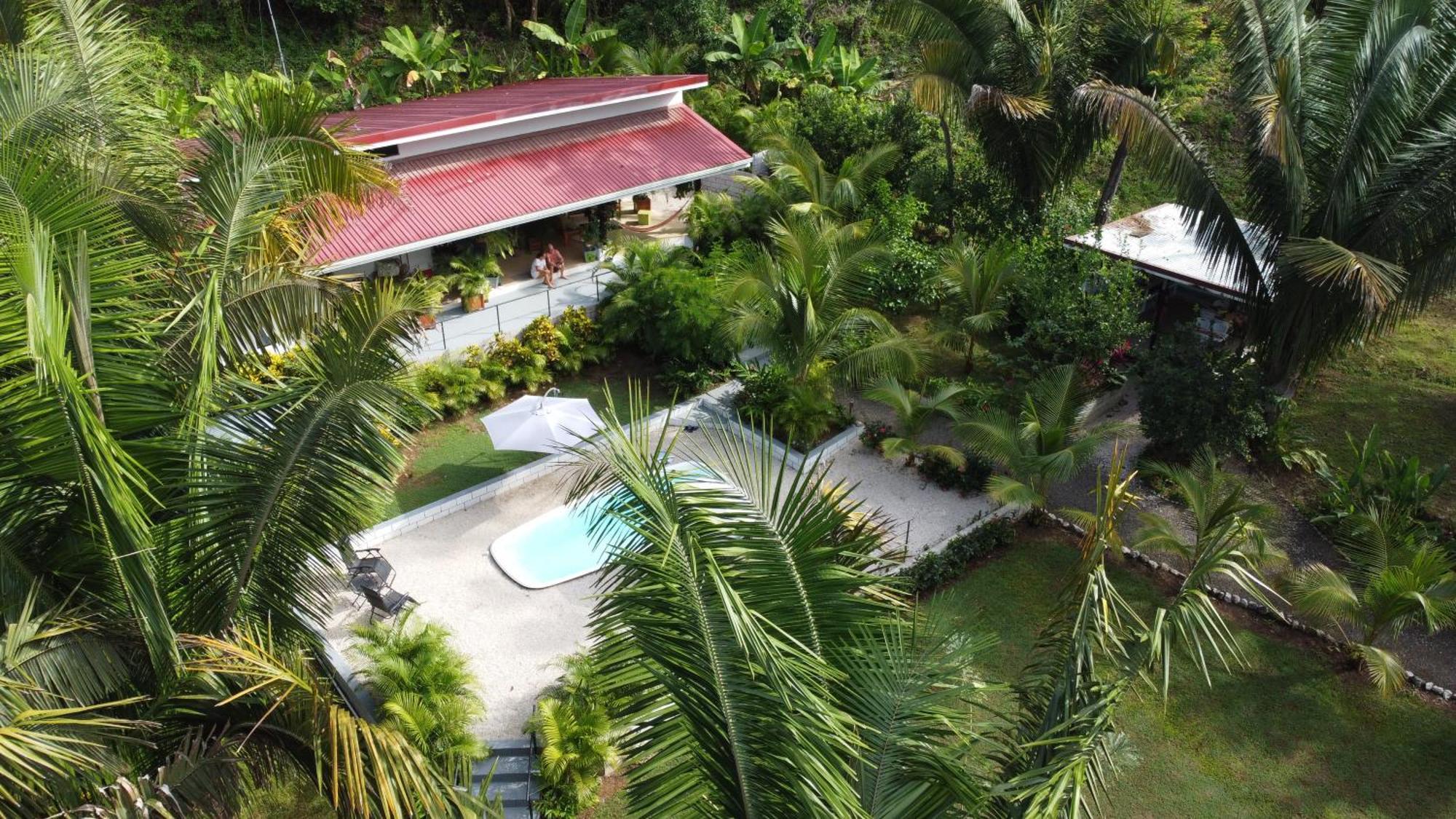 House In The Palm Forest Puerto Carrillo Exteriör bild